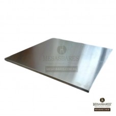 Tampo de Inox Quadrado 60x60 - Cod: 1656